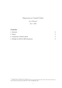 Electronic engineering / Coaxial cable / Cables / Telecommunications engineering / Skin effect / Inductance / Capacitance / Transmission line / Propagation constant / Physics / Physical quantities / Electromagnetism