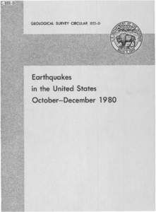 Seismology / Santa Rosa earthquakes / Richter magnitude scale / Geography of the United States / Geology / Earthquake