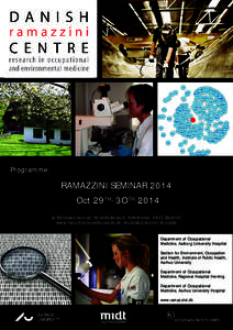 Programme:  RamaZZiNi SemiNar 2014 Oct 29Th-3oTh[removed]at Molslaboratoriet, Strandkærvej 6, Femmøller, 8400 Ebeltoft
