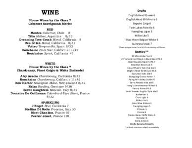 Italian wine / Chardonnay / Dogfish Head Brewery / California wine / Agriculture / Microbreweries / Trentino-Alto Adige/Südtirol wine / American Viticultural Areas / Wine / Sauvignon blanc
