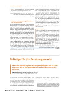 Verlag Dr. Otto SchmidtBeiträge für die Beratungspraxis | Buch- und Belegnachweis im Vergütungsverfahren | Meyer-Burow/Connemann