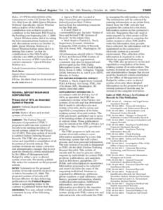 Federal Register / Vol. 74, No[removed]Monday, October 26, [removed]Notices Rules, 47 CFR[removed]c)(5)(iii) of the Commission’s rules, CG Docket No. 03– 123, filed June 26, 2009 (Qwest Wireless Petition). Specifically, 