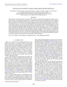 The Astrophysical Journal, 695:1006–1011, 2009 April 20  C[removed]doi:[removed]637X[removed]