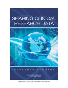 PREPUBLICATION COPY: UNCORRECTED PROOFS  Steve Olson and Autumn S. Downey, Rapporteurs Forum on Drug Discovery, Development, and Translation Forum on Neuroscience and Nervous System Disorders National Cancer Policy For