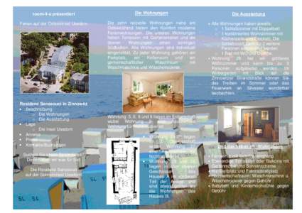 room-4-u präsentiert  Die Wohnungen Ferien auf der Ostseeinsel Usedom