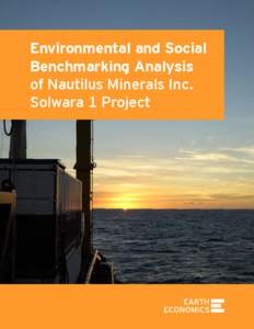 Environmental and Social Benchmarking Analysis of Nautilus Minerals Inc. Solwara 1 Project  i