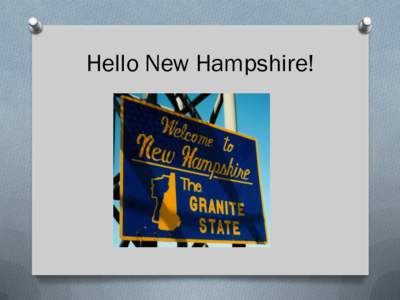 Hello New Hampshire!  Building Community for Brain Injury Survivors  Lisa Hanson, BWS, CCM, CBIS