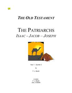 Jacob and Esau / Jacob / Rebecca / Esau / Isaac / Bethuel / Cave of the Patriarchs / Ishmael / Firstborn / Book of Genesis / Torah / Hebrew Bible