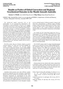 Goldschmidt 2000 September 3rd–8th, 2000 Oxford, UK. Journal of Conference Abstracts Volume 5(2), 760