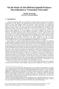 Portuguese-based pidgins and creoles / Portuguese-based creole languages / Creole language / Papiamento / Creole peoples / Chavacano language / Decreolization / Language contact / Linguistics / Sociolinguistics