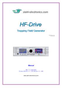 HF-Drive Manual_1_1.docJuneManual Rev. 1.1, June 2012