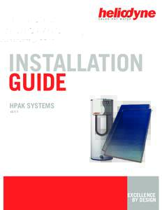 INSTALLATION GUIDE HPAK SYSTEMS v2.1.1  EXCELLENCE