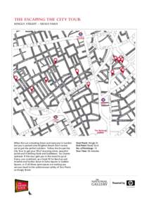 THE ESCAPING THE CITY TOUR KINGLY STREET – NEALS YARD Tottenham Court Road