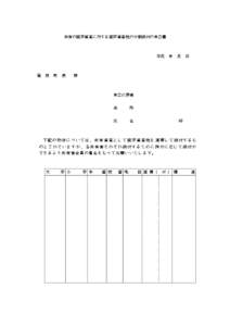 共有の固定資産に対する固定資産税の分割納付の申立書  平成 年 月 日 箱