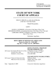 To be argued by KATHLEEN M. SULLIVAN, ESQ. (Time Requested: 30 MINUTES)  ________________________________________________________________________