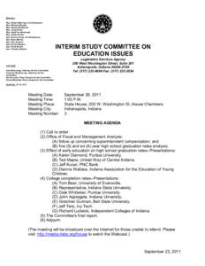 NT[removed]Interim Study Committee on Education Issues