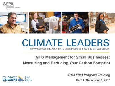 GHG Management for Small Businesses: Measuring and Reducing Your Carbon Footprint