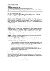 Microsoft Word - Regulations concerning Exchange of Information-July2004.doc