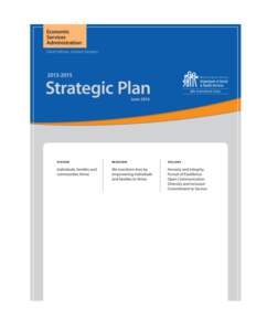 Strategic Plan  ECONOMIC SERVICES ADMINISTRATION Introduction Nearly one out of every four Washington citizens turns to the Department