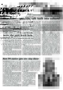 Who gives a fuck about design / broke but not broken... JUNE / JULY 2008 Send stuff to  Anarchism… puts the cult back into culture? This is written in lieu of the eviction of Hackney Social Centre, t