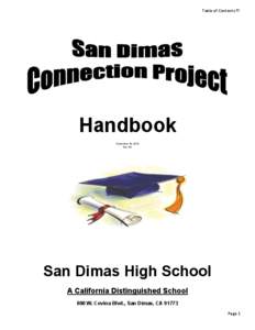 Culminating project / Educational leadership / Pedagogy / San Dimas /  California