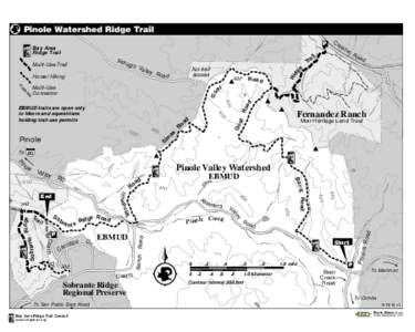 Pinole Watershed Ridge Trail P Ch  r is