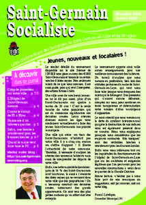 Saint-Germain Socialiste Let t re