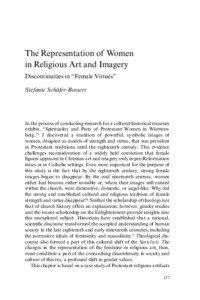 The Representation of Women in Religious Art and Imagery Discontinuities in “Female Virtues”