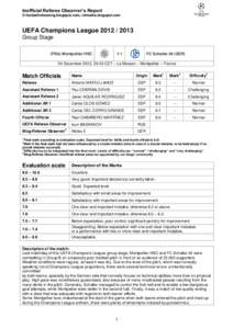 Offside / Diagonal system of control / Referee / FC Schalke 04 / Instant replay in American and Canadian football / Penalty / Official / Sports / Laws of association football / Assistant referee