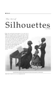 ■ FEATURE  The Art of Silhouettes by Joy Hanes