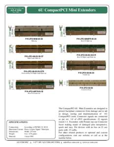 Keep the Power ON! with  6U CompactPCI Mini Extenders AZ-COM