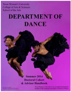 Table of Contents  History of Dance at TWU ........................................ 1
