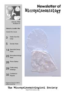 Micropaleontology / Palynology / Arthur Raistrick / Geological Society of London / North American Menopause Society / Geology / Knowledge / Fossils / Archaeological sub-disciplines / Academia