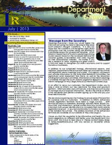 Department E-News July | 2013 In This Issue... •	 New Electronic Filing - EPath •	 Municipal Tax Updates