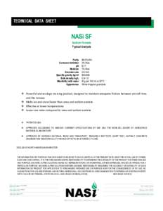 TECHNICAL DATA SHEET  NASi SF Sodium Formate Typical Analysis