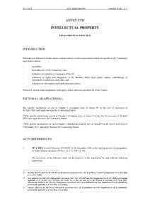 [removed]EEA AGREEMENT - ANNEX XVII – p. 1