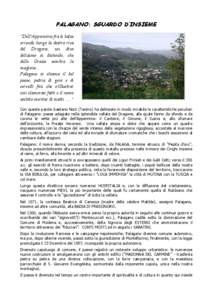 PALAGANO: SGUARDO D’INSIEME “Dell’Appennino fra le balze orrende lungo la destra riva