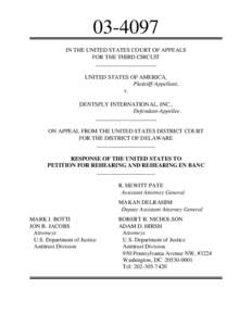 [removed]IN THE UNITED STATES COURT OF APPEALS FOR THE THIRD CIRCUIT _____________________ UNITED STATES OF AMERICA, Plaintiff-Appellant,