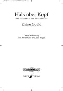 Blad Prelims.qxp_Layout[removed]:31 Page 1  Hals über Kopf das handbuch des notensatzes  Elaine Gould