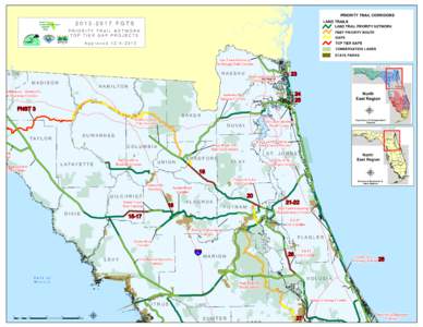 PRIORITY TRAIL CORRIDORS[removed]FGTS LAND TRAILS