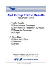 Passenger load factor / All Nippon Airways / Boeing 737 / Association of Asia Pacific Airlines / Transport / Aviation