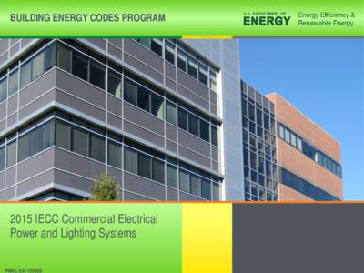 Building Energy Codes Program Commercial Program Review