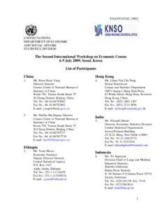 ESA/STAT/AC[removed]UNITED NATIONS DEPARTMENT OF ECONOMIC AND SOCIAL AFFAIRS STATISTICS DIVISION