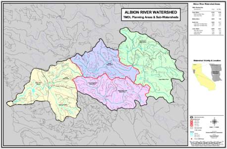 Albion River Watershed, Trinity County Resource