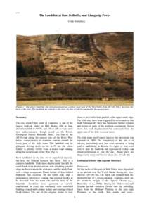 Landslide / Escarpment / Joint / Geology / Structural geology / Environmental soil science