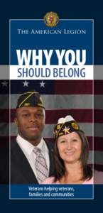 The American Legion  Why You Should Belong  Veterans helping veterans,