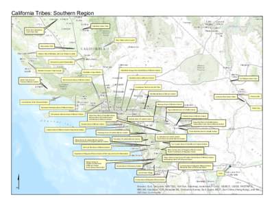 California Tribes: Southern Region