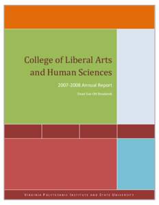 College of Liberal Arts and Human Sciences