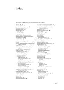 Index  Page numbers in bold refer to tables and those in italics refer in figures. TE