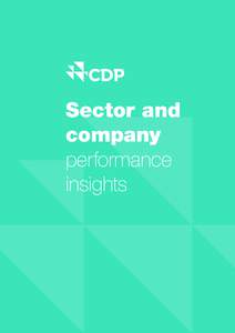 Sector and company performance insights  Contents